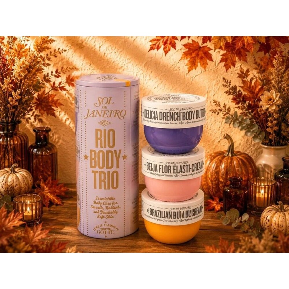 Sol De Janiero Rio Body Trio Delicia Beija Brazilian Bum Bum Cream